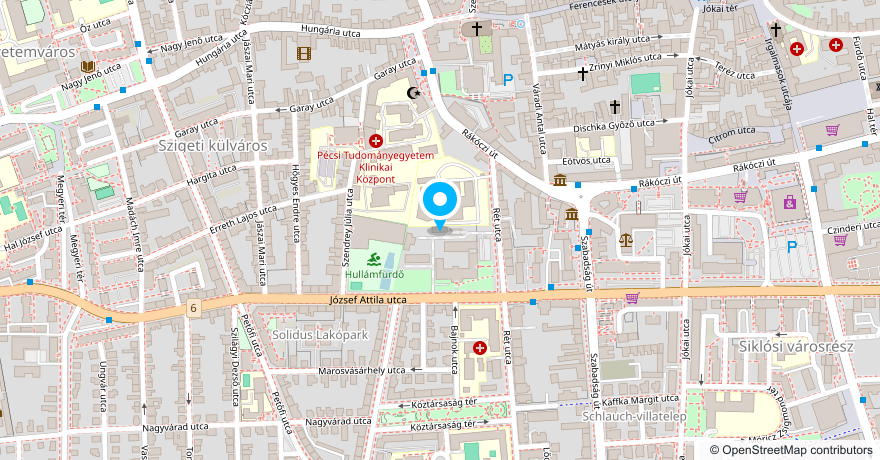 OZMO Autókozmetikai Centrum a térképen: 7623 Pécs, Rét utca 4.