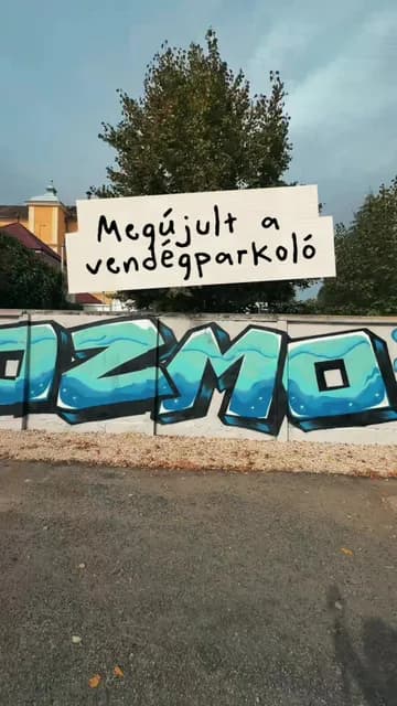 OZMO: Megújult a parkolónk!