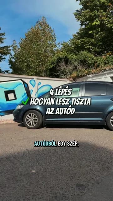 OZMO: Még sosem volt ilyen egyszerű profi módon kitisztíttatni az autóját. Mi elvégezzük a piszkos munkát, így neked nem kell! 🚙🩵